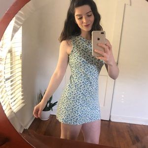 Vintage 90’s Mod Floral Cotton Dress